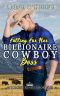 Falling for Her Billionaire Cowboy Boss · Contemporary Christian Romance (Wyoming Kings Book 1)