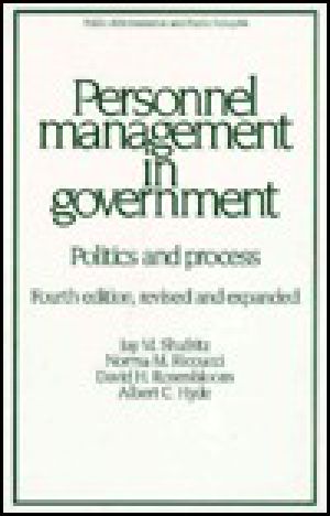 Personnel Management in Government · Politics and Process