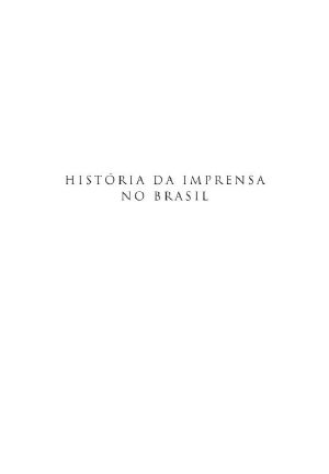 História Da Imprensa No Brasil