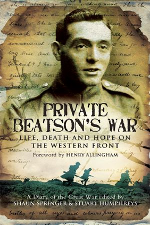 Private Beatson's War · Life, Death and Hope on the Western Front