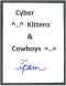 Cyber Kittens and Cowboys