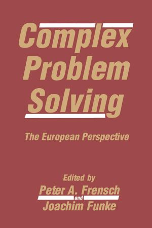 Complex Problem Solving · the European Perspective