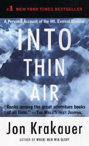 Into Thin Air · A Personal Account of the Mt. Everest Disaster