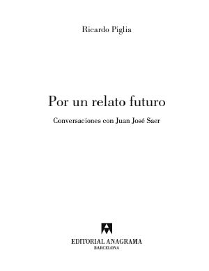 Por Un Relato Futuro