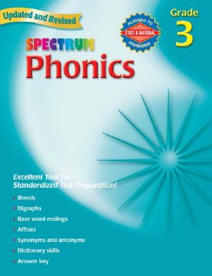 Spectrum Phonics, Grade 3