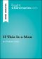 If This Is a Man by Primo Levi (Book Analysis) · Detailed Summary, Analysis and Reading Guide