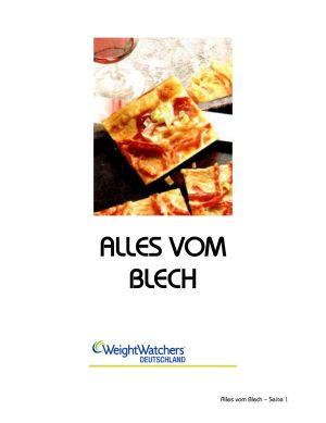 Alles vom Blech