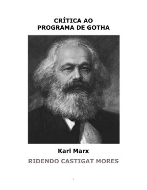 Crítica ao programa de Gotha