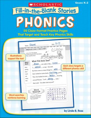 Fill-in-the-Blank-Stories Phonics K-2