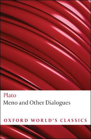 Meno and Other Dialogues