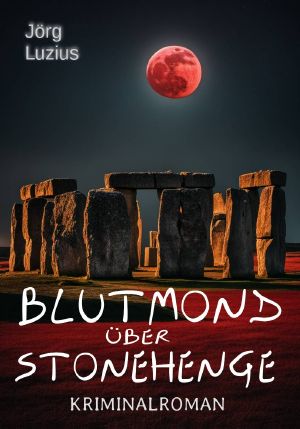 Blutmond über Stonehenge