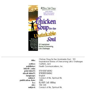 Chicken Soup for the Unsinkable Soul