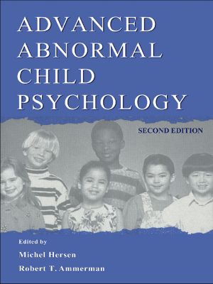 Advanced Abnormal Child Psychology