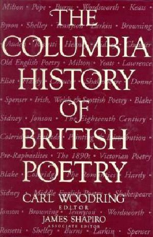 The Columbia History of British Poetry