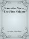 Narrative Verse, the First Volume