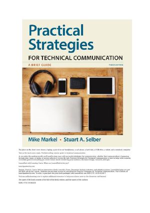 Practical Strategies for Technical Communication: A Brief Guide: 2020 APA Update