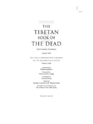 The Tibetan Book of the Dead · First Complete Translation (Penguin Classics Deluxe Edition)