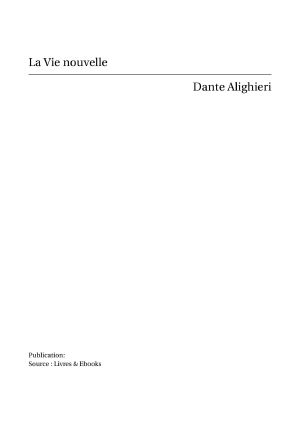 La Vie Nouvelle