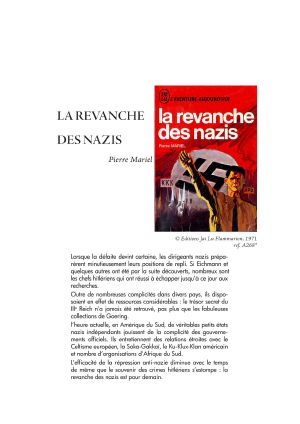 La Revanche Des Nazis