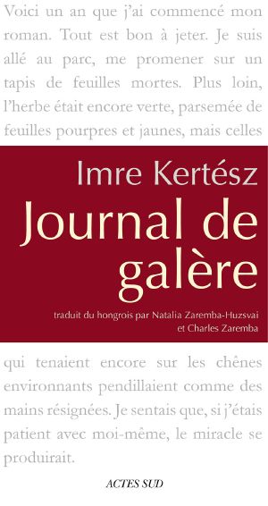 Journal De Galère