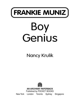 Frankie Muniz Boy Genius