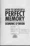 How To Develop A Perfect Memory