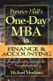 Prentice Hall's one-day MBA in finance & accounting