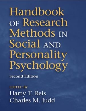 Handbook of Research Methods in Social and Personality Psychology