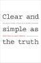 Clear and Simple as the Truth · Writing Classic Prose · 2nd Edition