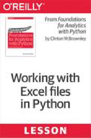 Working with Excel files in Python