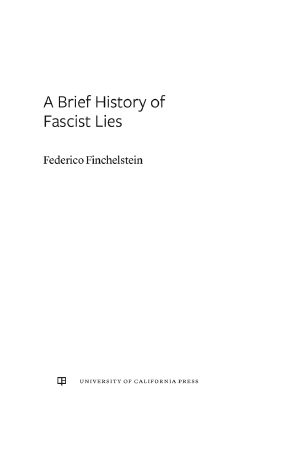 A Brief History of Fascist Lies