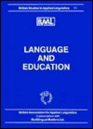 Language and Education (Baal 11)