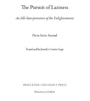 The Pursuit of Laziness