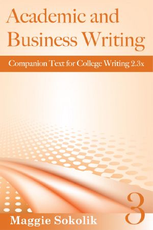 Academic and Business Writing, Workbook 3