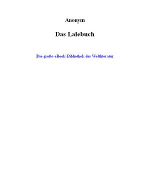 Das Lalebuch