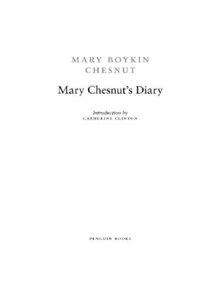 Mary Chesnut's Diary