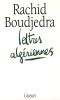 Lettres Algériennes