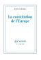 La Constitution De L'Europe