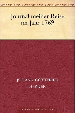 Journal meiner Reise im Jahr 1769