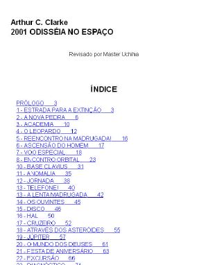 2001 · Odisséia no Espaco