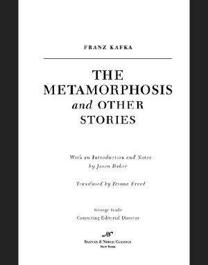 Metamorphosis and Other Stories (Barnes & Noble Classics Series)