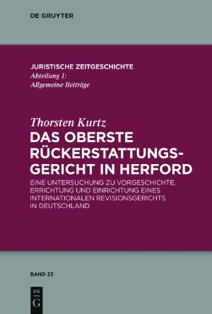 Das Oberste Rückerstattungsgericht in Herford