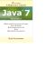 Java™ 7 · A Beginner's Tutorial · 3rd Edition