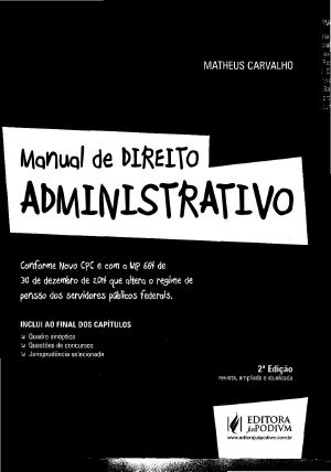 Manual de Direito Administrativo - 2ª Ed. 2015