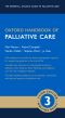 Oxford Handbook of Palliative Care (9780191062889)