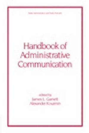 Handbook of Administrative Communication