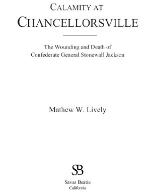 Calamity at Chancellorsville