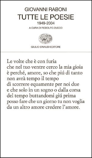 Tutte le poesie · 1949-2004 (Collezione di poesia)