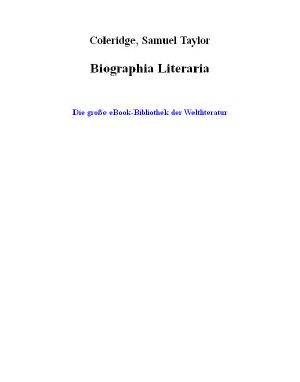 Biographia Literaria