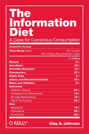 The Information Diet · A Case for Conscious Consumption